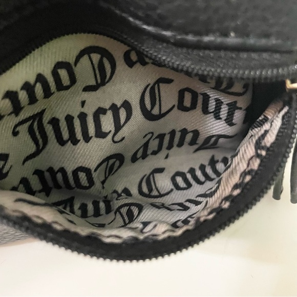 Juicy Couture Black Small Coin Purse Wallet Bag - Picture 9 of 13
